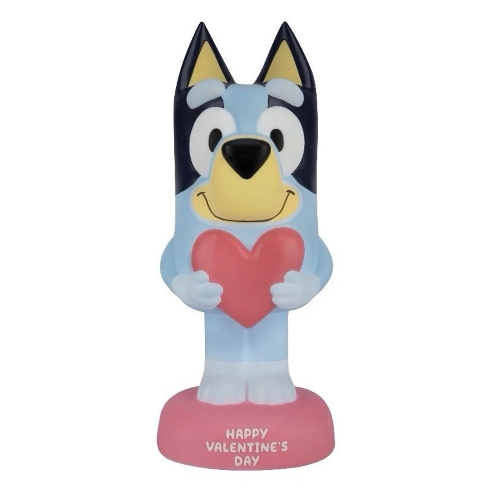 NWT. BLUEY 14” Valentine’s Blow Mold